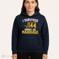 I Survived 144 Years Of Marriage Hoodie thumb 5