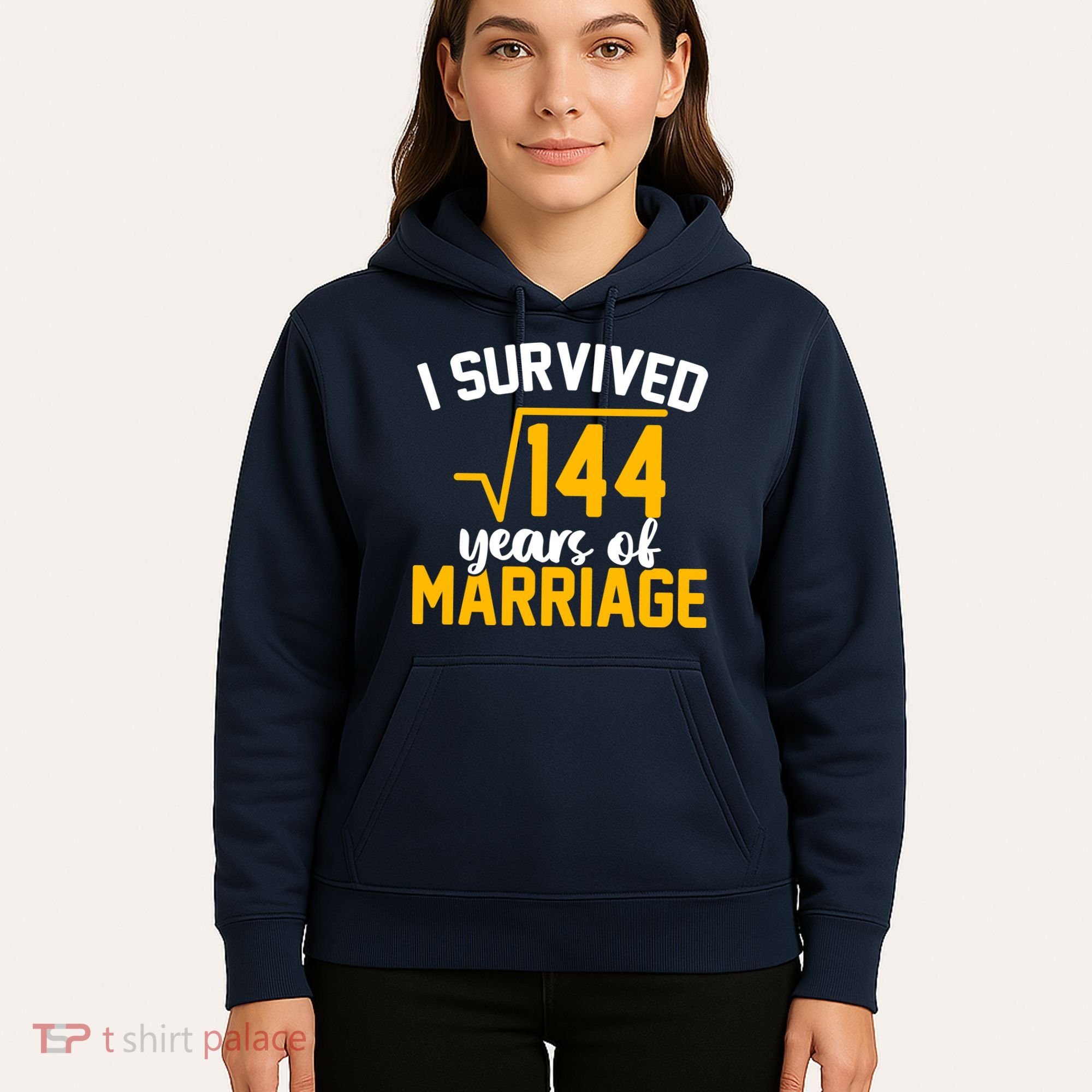 I Survived 144 Years Of Marriage Hoodie