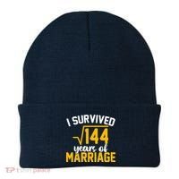 I Survived 144 Years Of Marriage Beanie thumb 0
