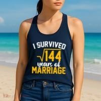 I Survived 144 Years Of Marriage Women's Tank Top thumb 2