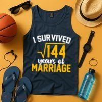 I Survived 144 Years Of Marriage Tank Top thumb 4