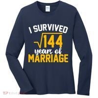 I Survived 144 Years Of Marriage Women's Long Sleeve Shirt thumb 0