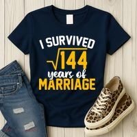 I Survived 144 Years Of Marriage Women's T-Shirt thumb 3
