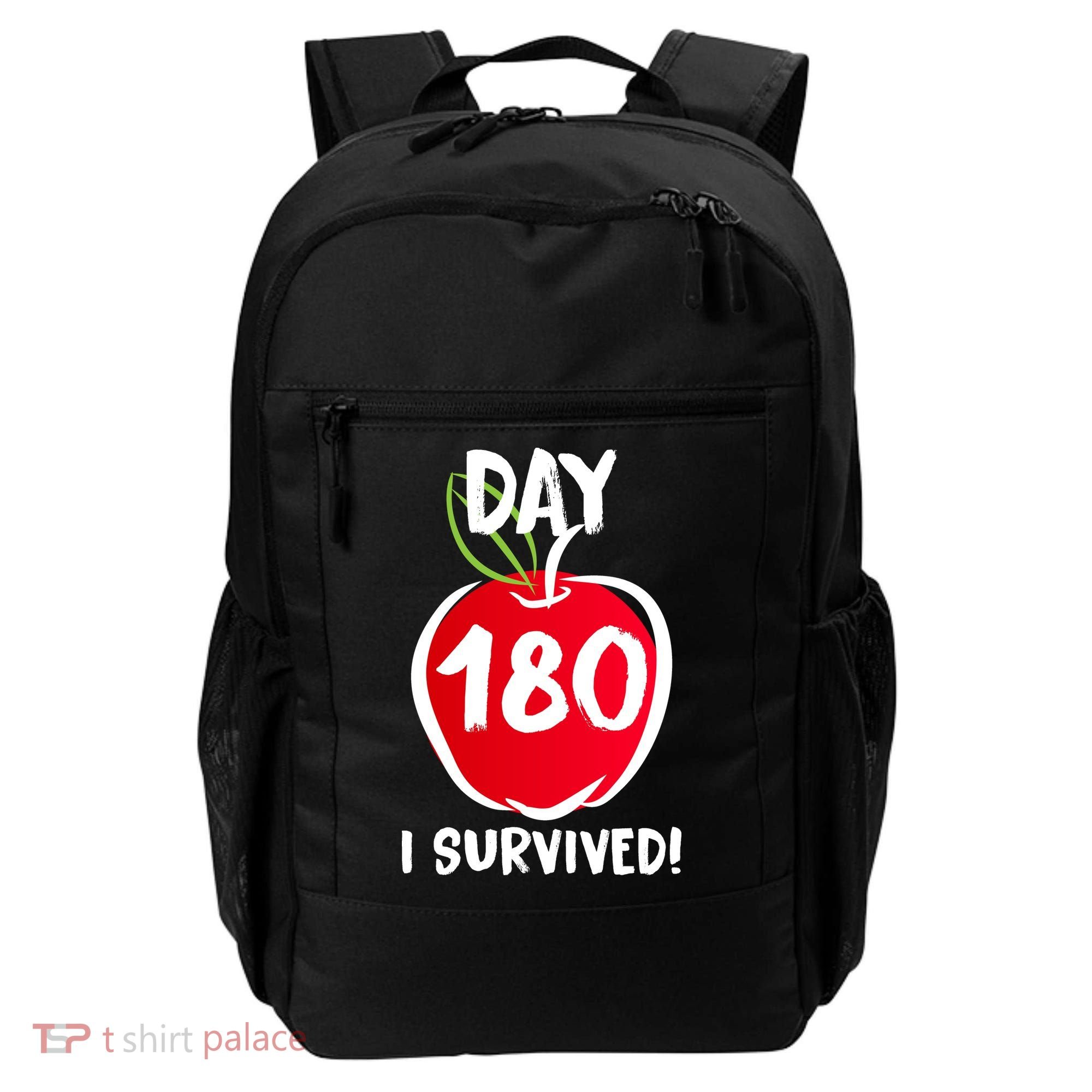 I Survived 180 Days Last Day Of School Backpack