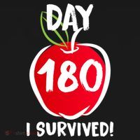 I Survived 180 Days Last Day Of School Bucket Hat thumb 4