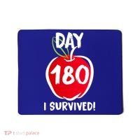 I Survived 180 Days Last Day Of School Mousepad thumb 0