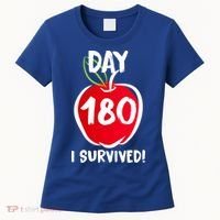 I Survived 180 Days Last Day Of School Women's T-Shirt thumb 0
