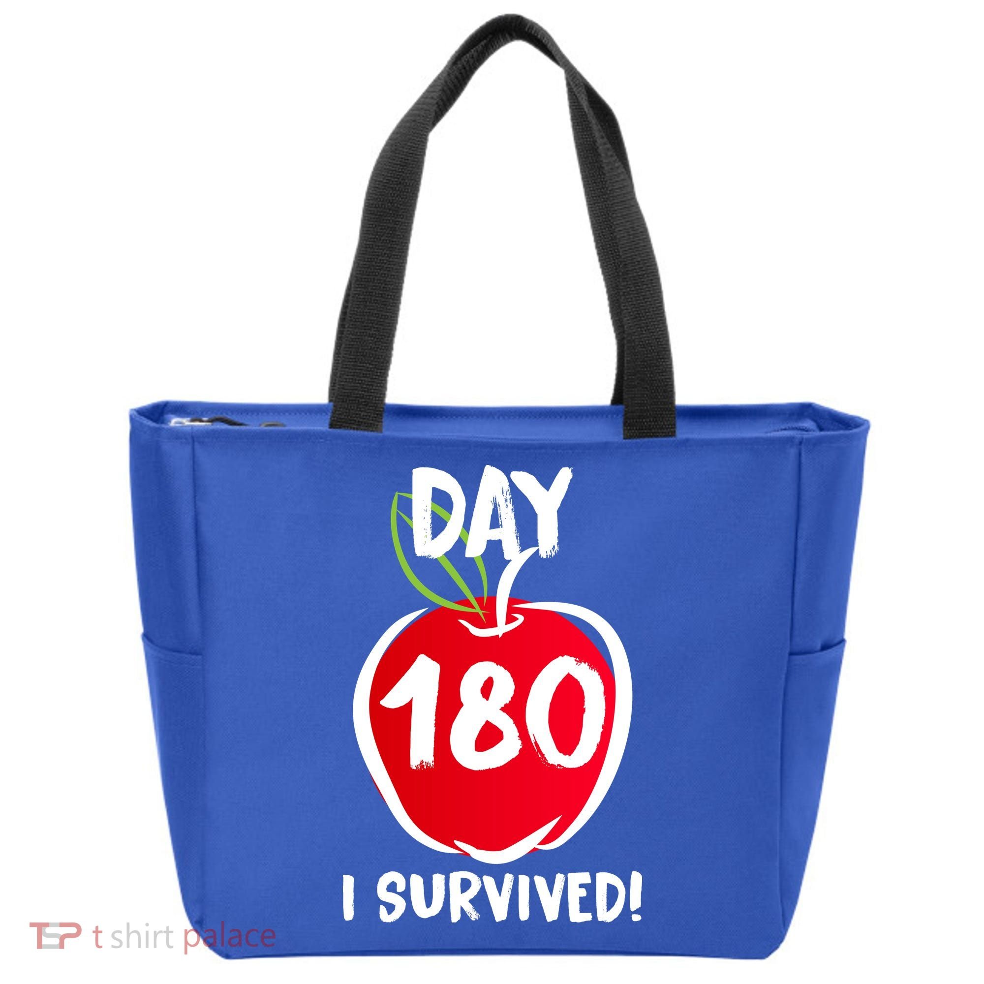 I Survived 180 Days Last Day Of School Tote Bag
