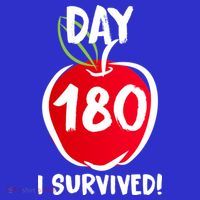 I Survived 180 Days Last Day Of School Tote Bag thumb 4