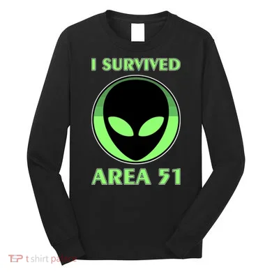 I Survived Area 51 Long Sleeve Shirt