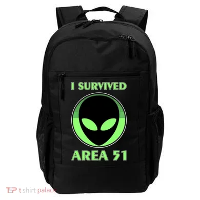 I Survived Area 51 Backpack