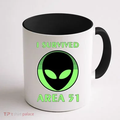 I Survived Area 51 Coffee Mug back