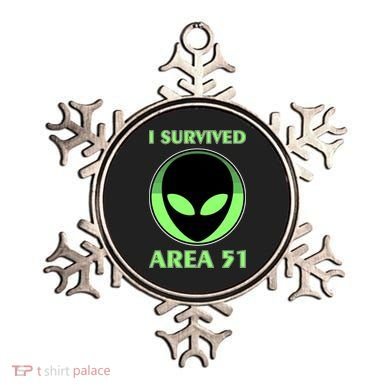 I Survived Area 51 Ornament