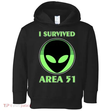 I Survived Area 51 Toddler Hoodie