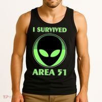 I Survived Area 51 Tank Top thumb 3