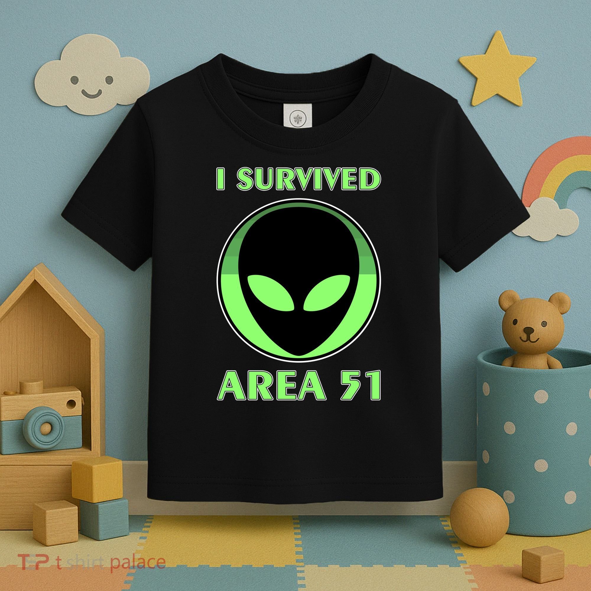 I Survived Area 51 Toddler T-Shirt