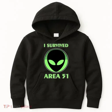 I Survived Area 51 Kids Hoodie
