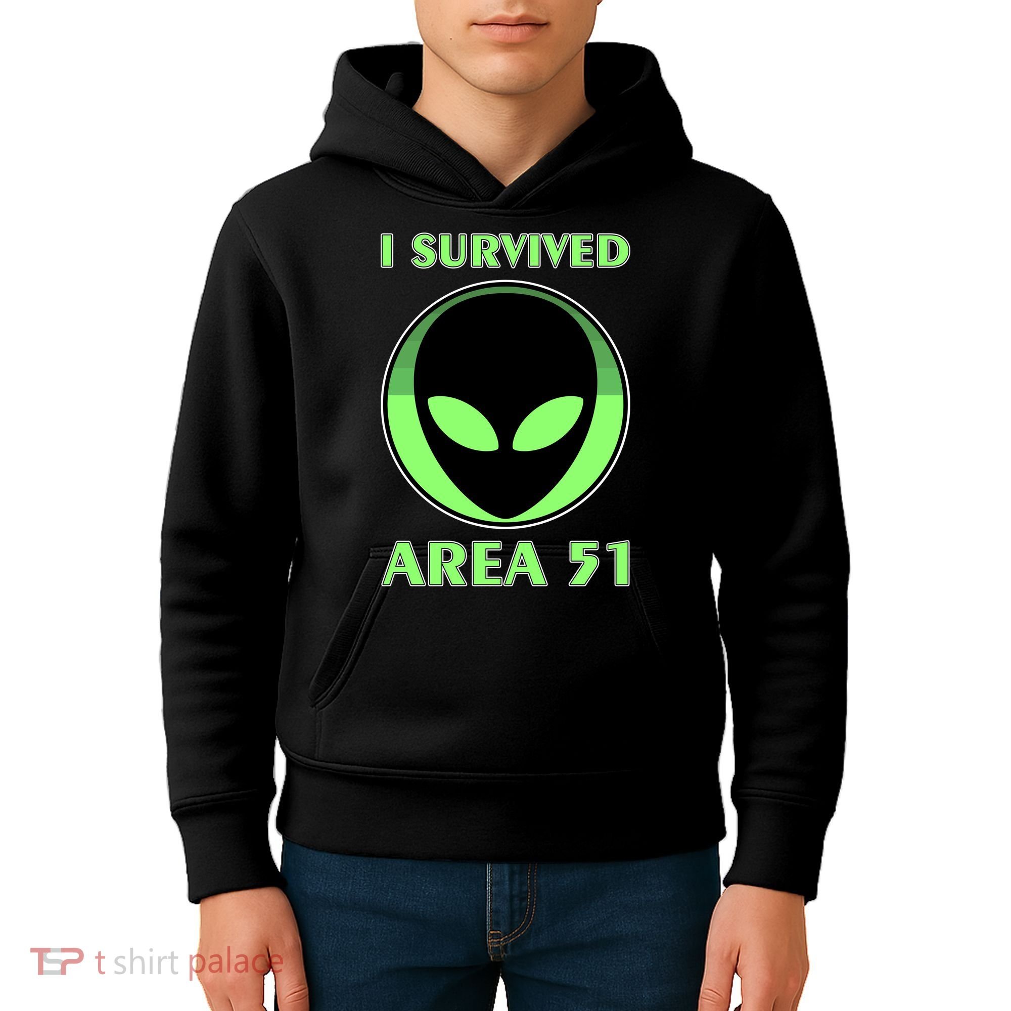 I Survived Area 51 Kids Hoodie
