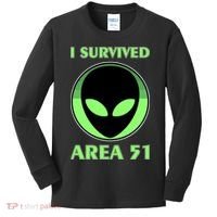 I Survived Area 51 Kids Long Sleeve Shirt thumb 0