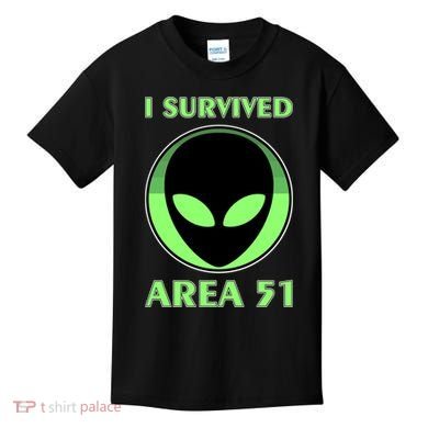 I Survived Area 51 Kids T-Shirt