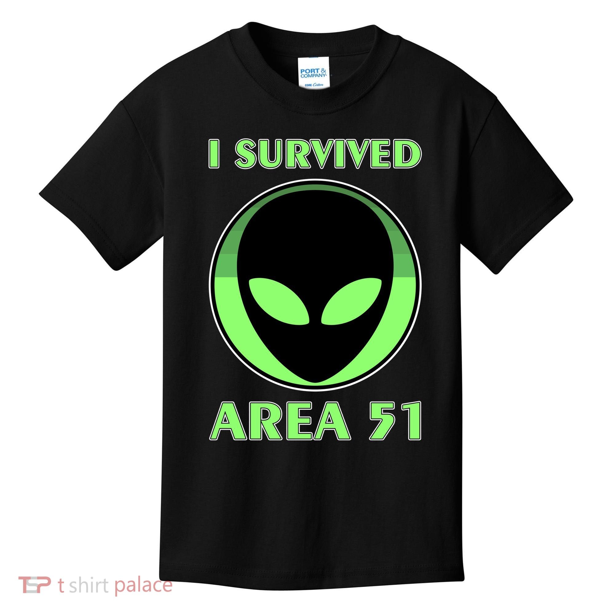 I Survived Area 51 Kids T-Shirt