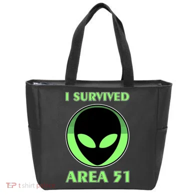 I Survived Area 51 Tote Bag