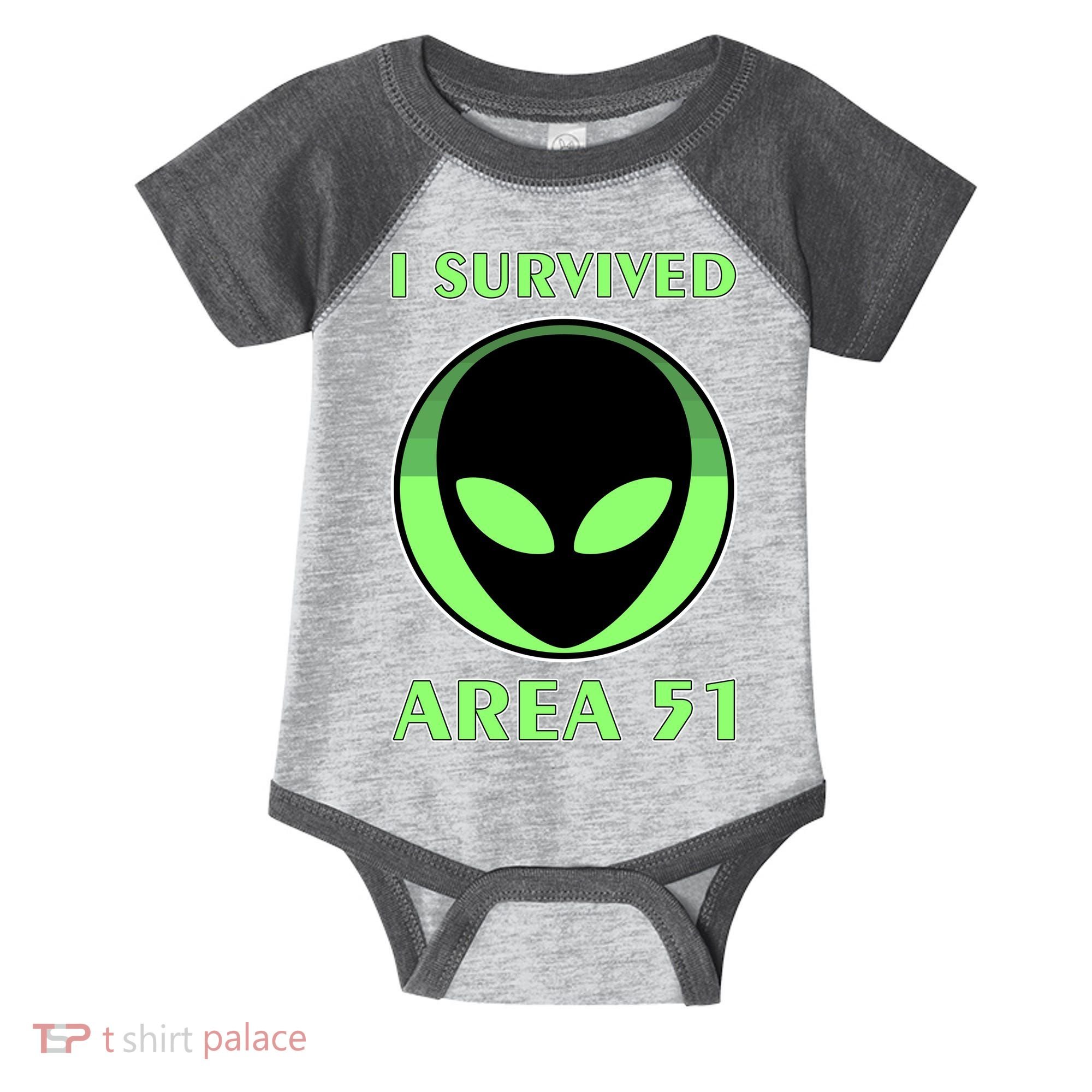 I Survived Area 51 Infant Baby Jersey Bodysuit