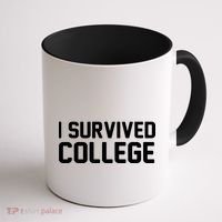 I Survived College Coffee Mug thumb 1