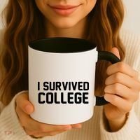 I Survived College Coffee Mug thumb 3