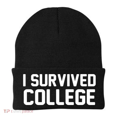 I Survived College Beanie