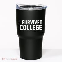 I Survived College Tumbler thumb 0