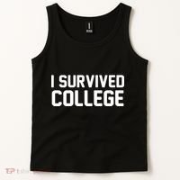 I Survived College Tank Top thumb 2