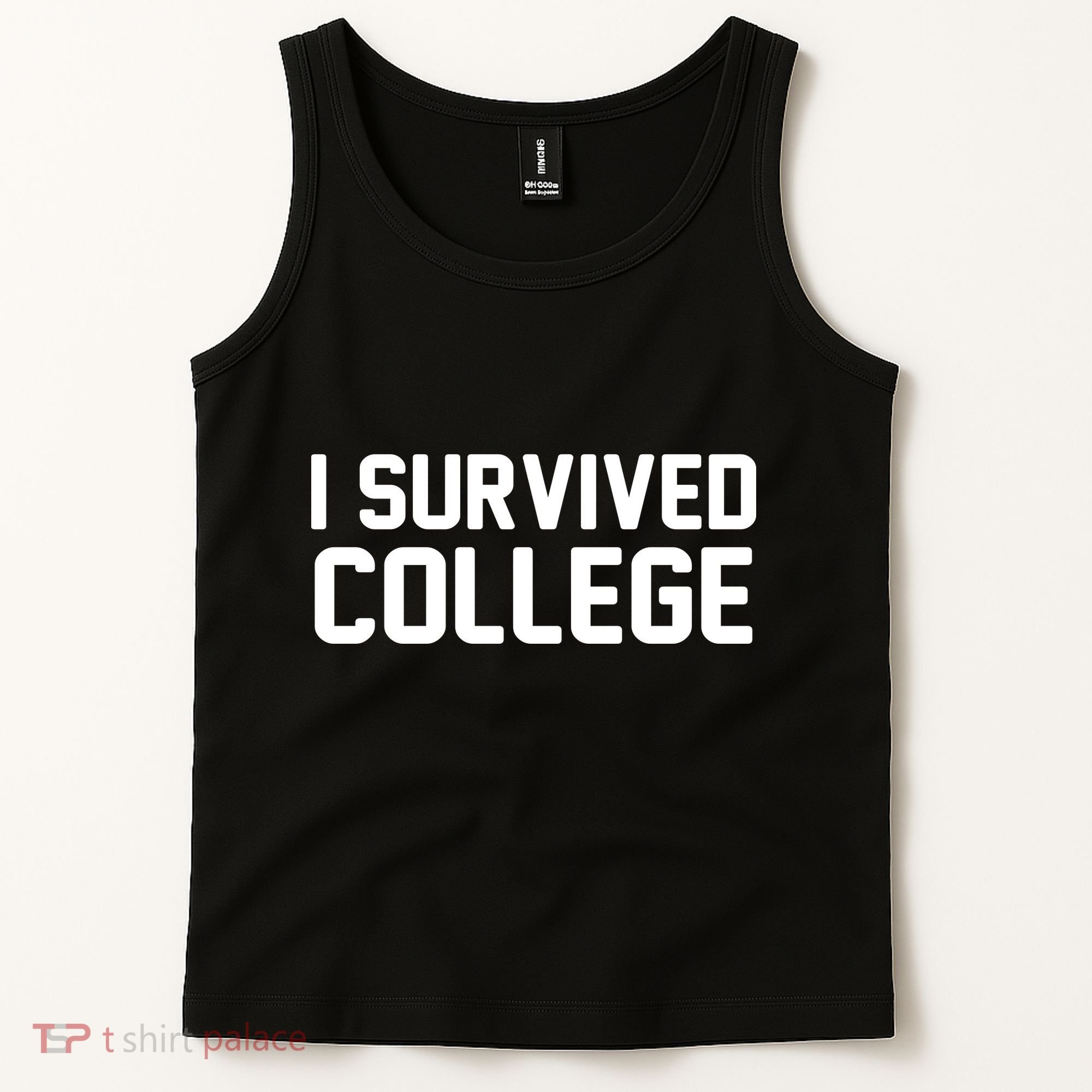 I Survived College Tank Top