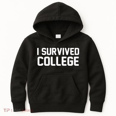 I Survived College Kids Hoodie