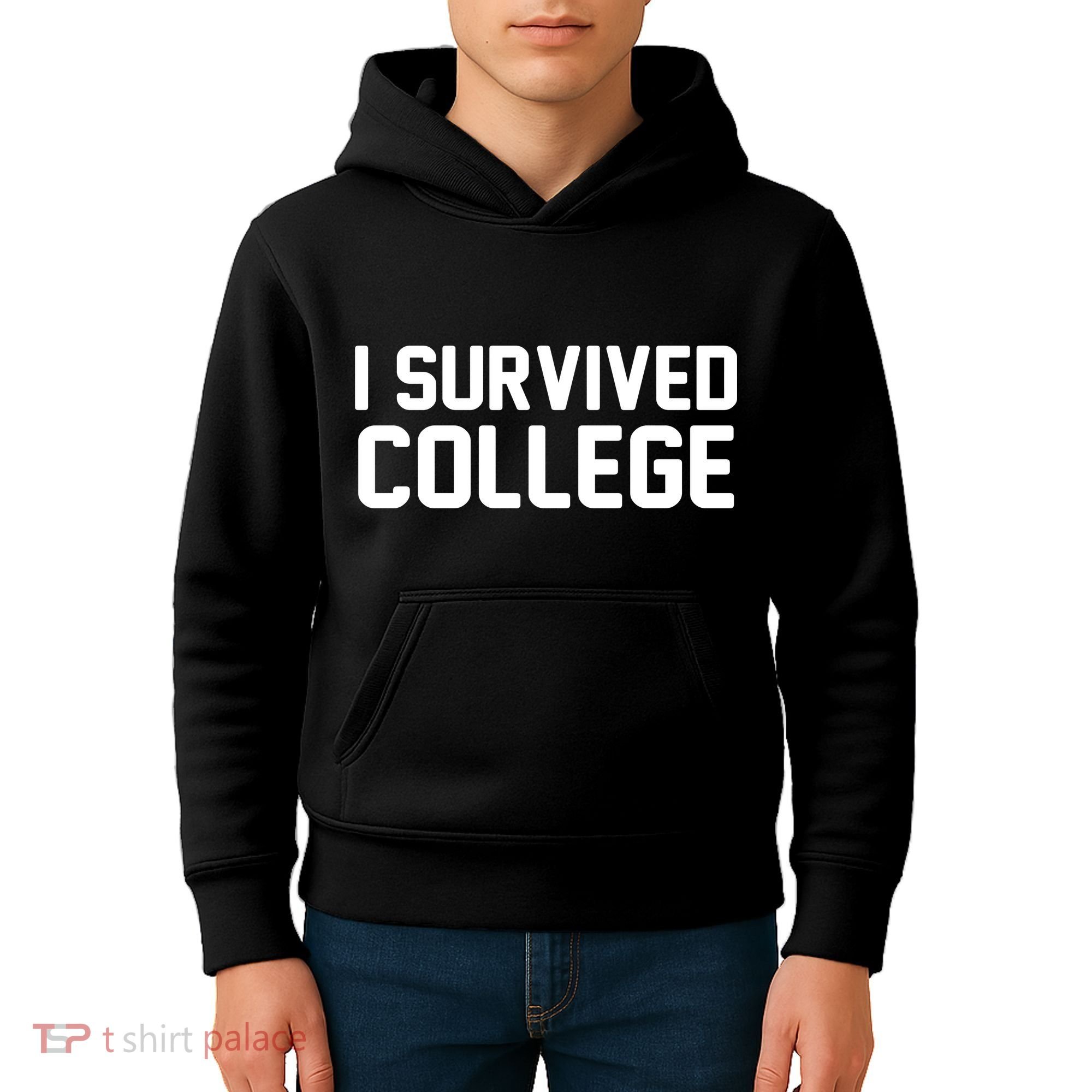 I Survived College Kids Hoodie