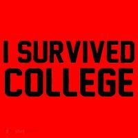 I Survived College Santa Hat thumb 1