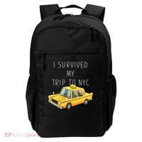 I Survived My Trip To NYC Backpack thumb 0