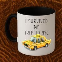 I Survived My Trip To NYC Coffee Mug thumb 2
