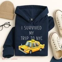 I Survived My Trip To NYC Hoodie thumb 4