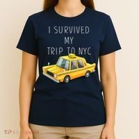 I Survived My Trip To NYC T-Shirt thumb 4