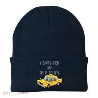 I Survived My Trip To NYC Beanie thumb 0