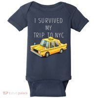 I Survived My Trip To NYC Baby Bodysuit thumb 0