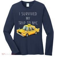 I Survived My Trip To NYC Women's Long Sleeve Shirt thumb 0