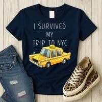 I Survived My Trip To NYC Women's T-Shirt thumb 3