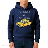 I Survived My Trip To NYC Kids Hoodie thumb 4