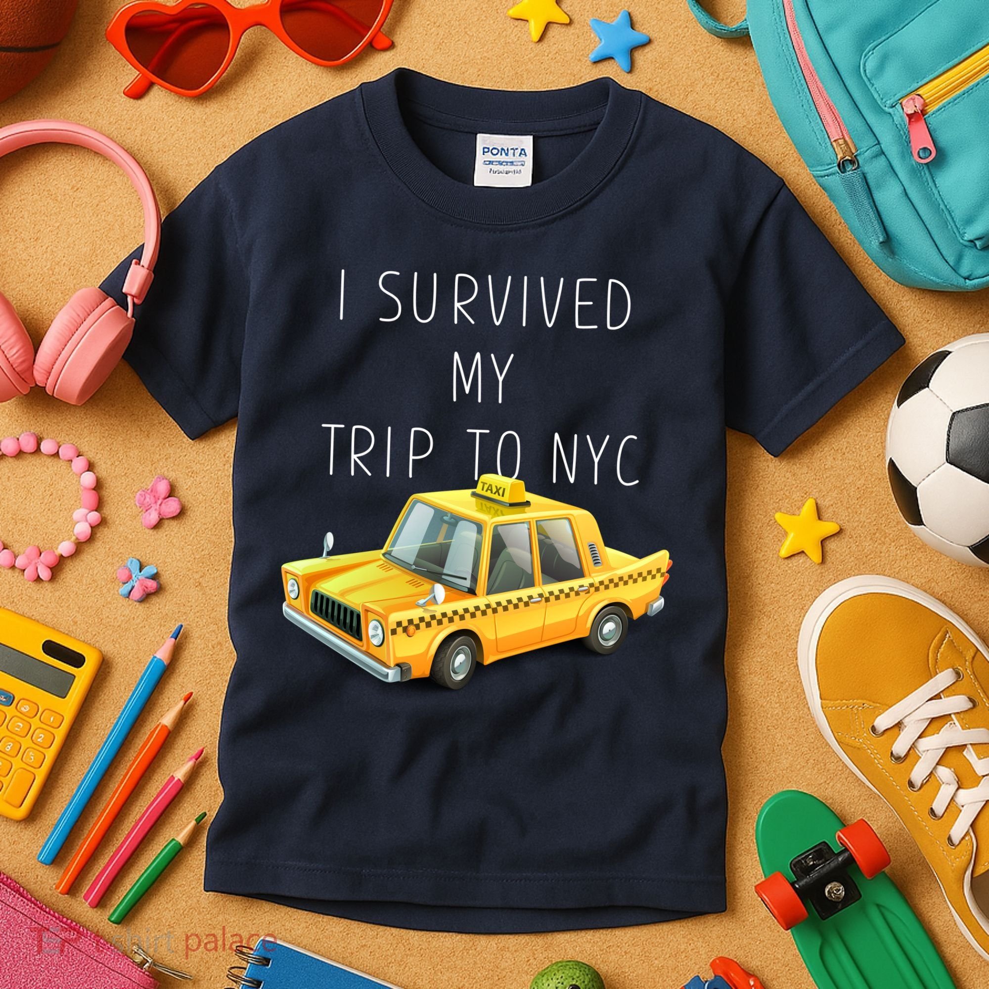 I Survived My Trip To NYC Kids T-Shirt