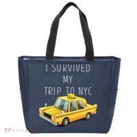 I Survived My Trip To NYC Tote Bag thumb 0