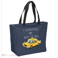I Survived My Trip To NYC Tote Bag thumb 2