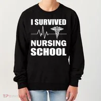I Survived Nursing School Women's Sweatshirt thumb 0