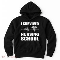 I Survived Nursing School Hoodie thumb 0